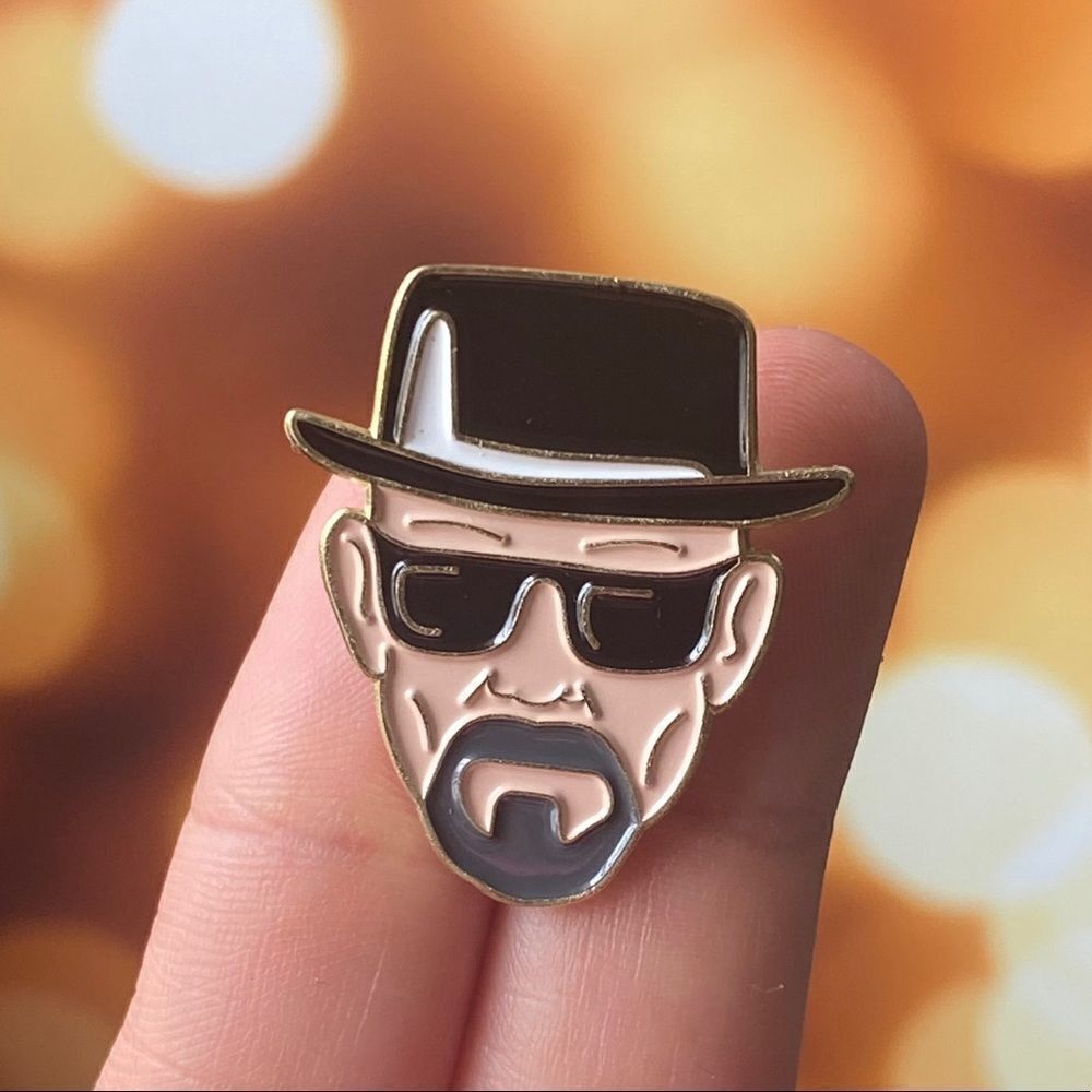 Walter Breaking Bad Enamel Pin/ Brooch
